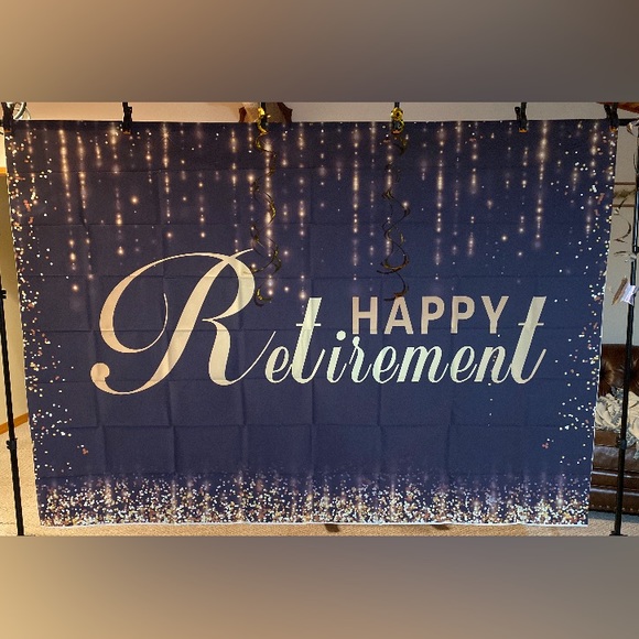 Other - Retirement Banner w/matching smaller banner